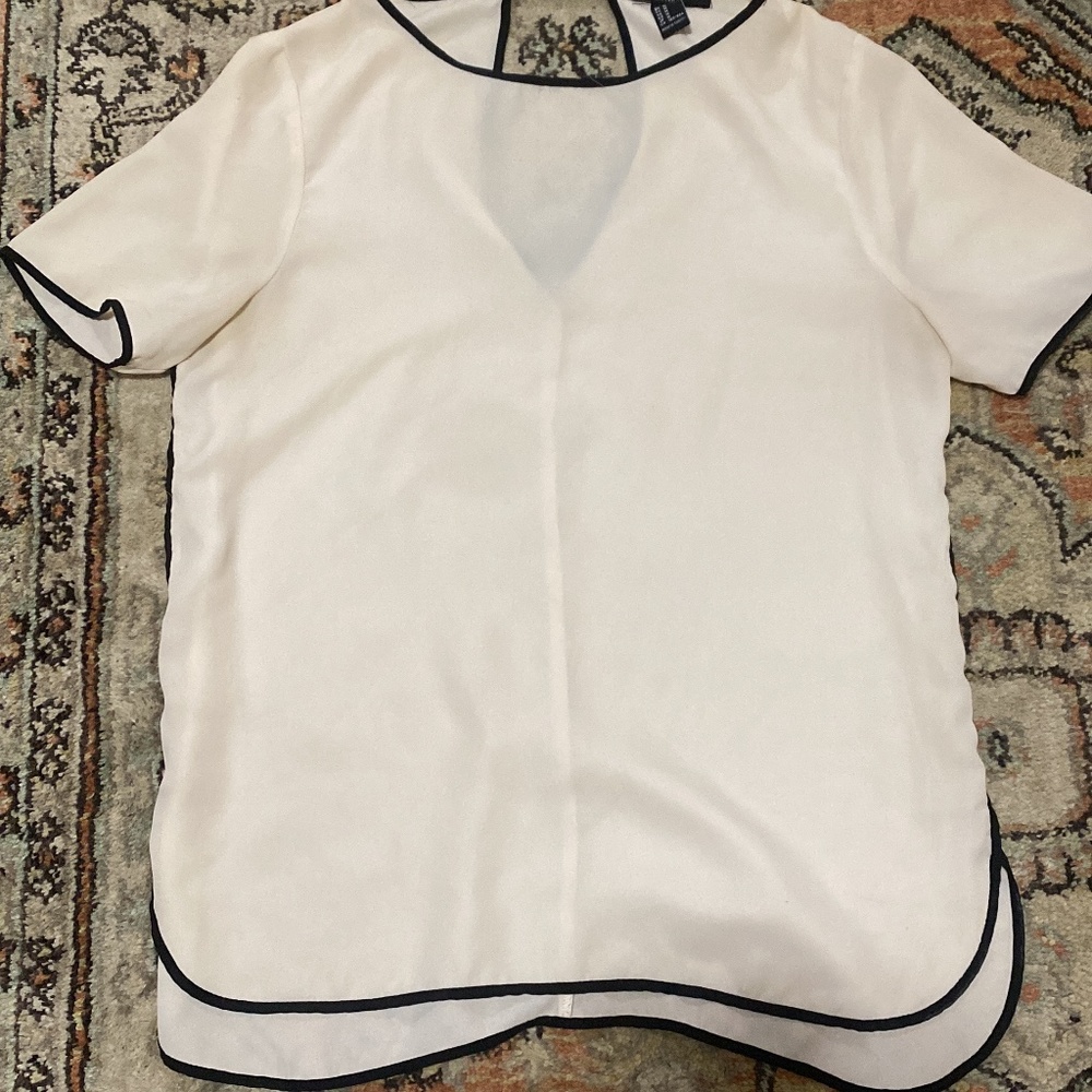 Forever 21 White Blouse